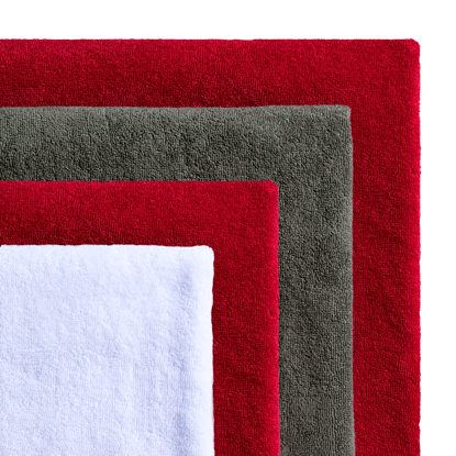 Bild von Badetuch rot